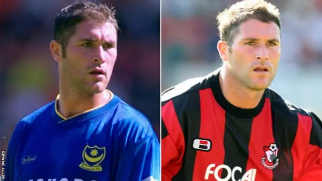 Lee Bradbury at Portsmouth and Bournemouth