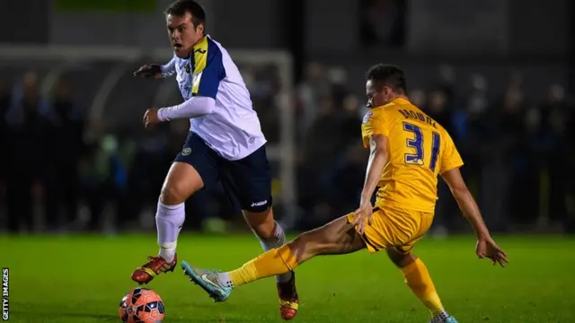Havant's Scott Donnelly beats Preston's Alan Browne
