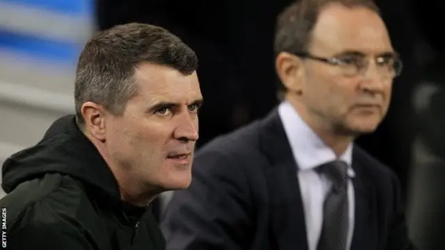 Roy Keane and martin O'Neill