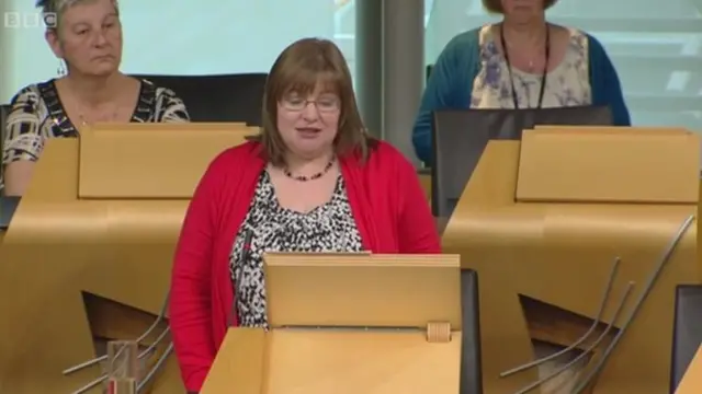 SNP MSP Clare Adamson