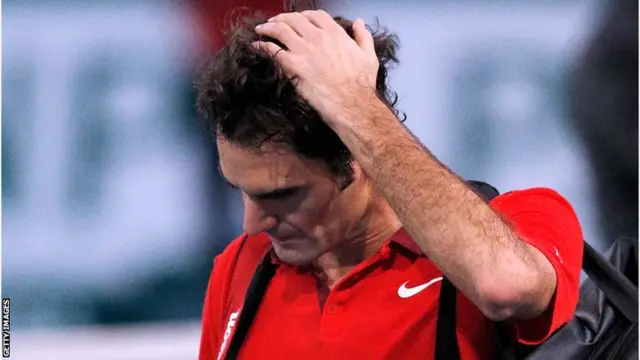 Roger Federer loses