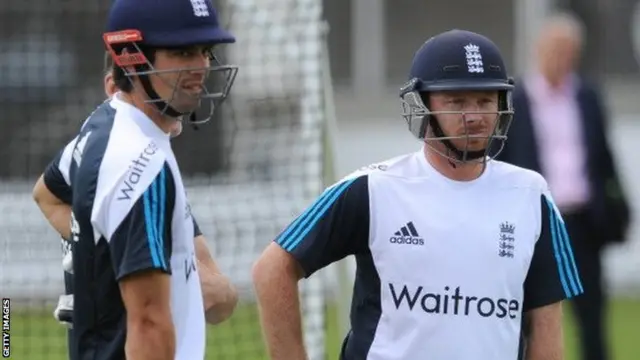 Alistair Cook and Ian Bell