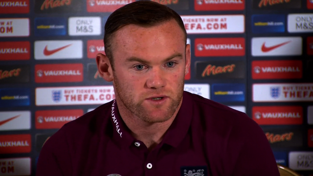 England captain Wayne Rooney