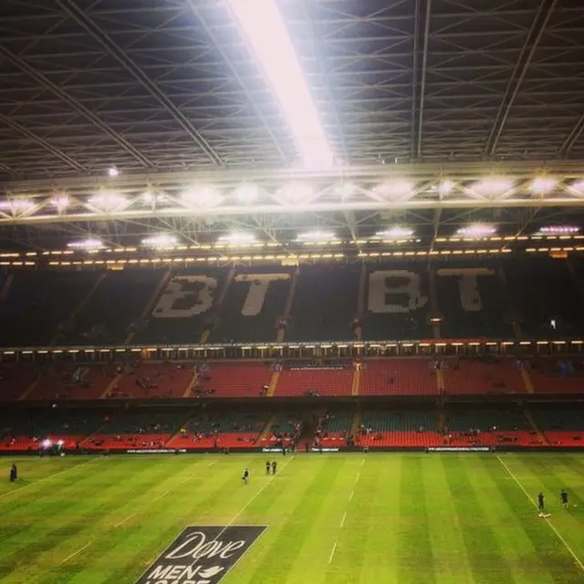 Chris Jones at Millenium Stadium