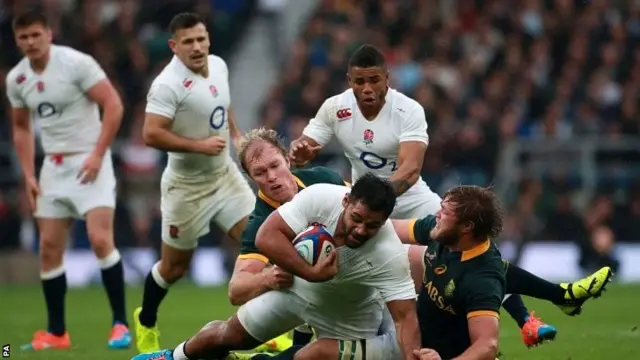 England attack