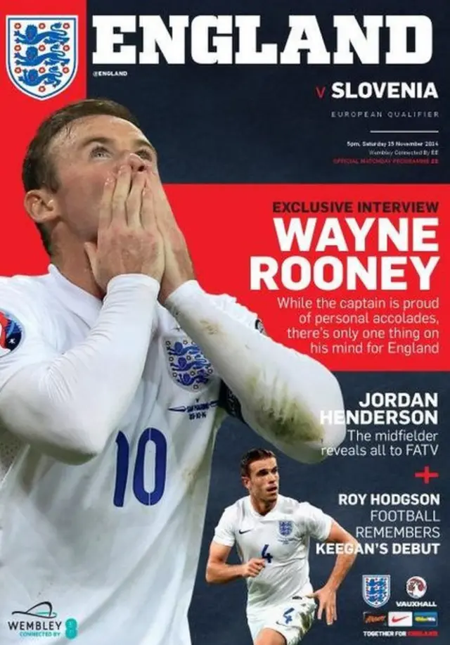 England programme