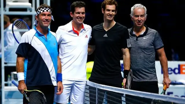 Andy Murray, Cash, Henman, McEnroe