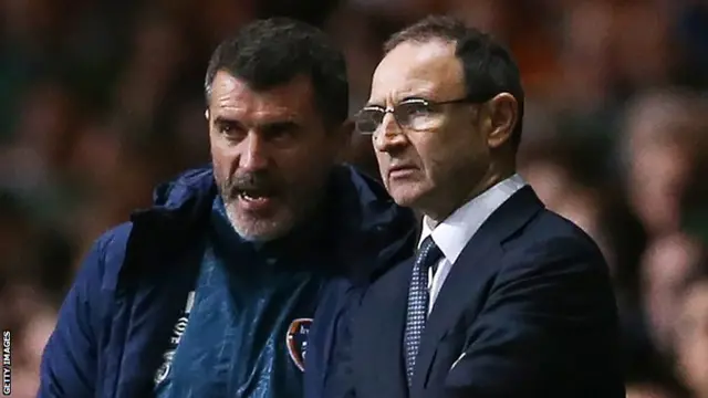 Roy Keane and Martin O'Neill