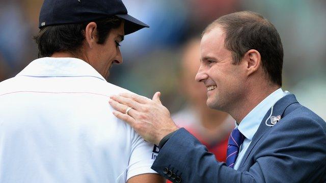 Andrew Strauss and Alastair Cook