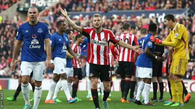 Sunderland v Everton