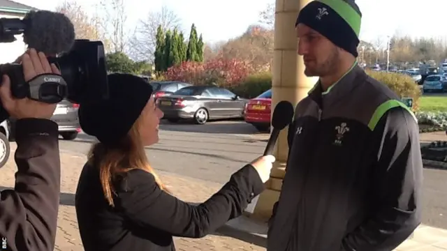 Sam Warburton interviewed by Dot Davies