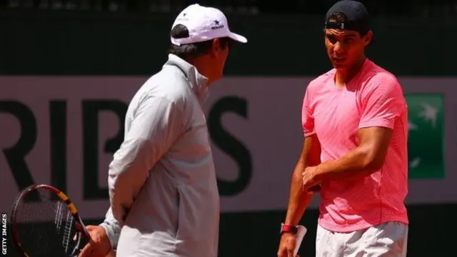 Rafa and Toni Nadal