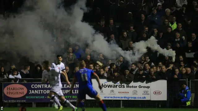 Weston Super Mare fans