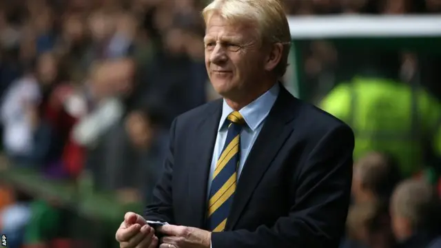 Scotland manager Gordon Strachan