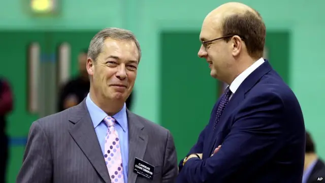 Nigel Farage and Mark Reckless