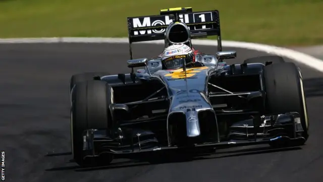 Kevin Magnussen for McLaren