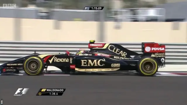 Maldonado in P1