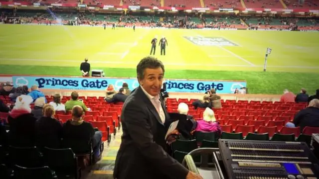 Scrum V pundit Jonathan Davies