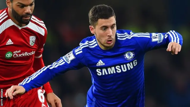 Chelsea playmaker Eden Hazard