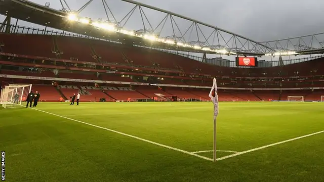 Emirates Stadium pre-match