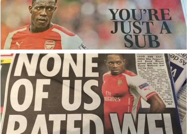 Danny Welbeck headlines