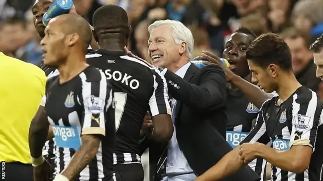 Sissoko celebrates