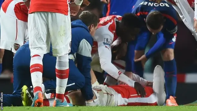 Arsenal's Jack Wilshere is injured