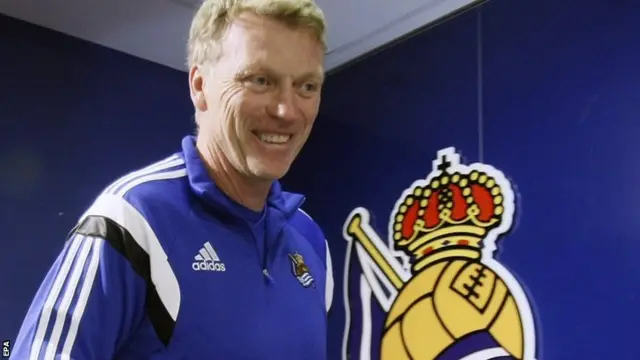 Real Sociedad manager David Moyes