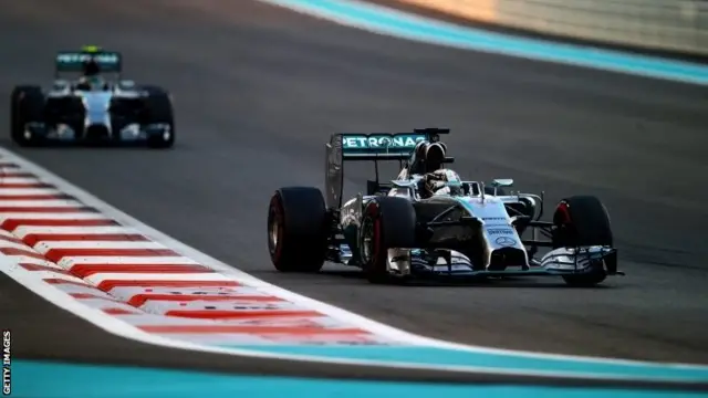 Hamilton and Rosberg