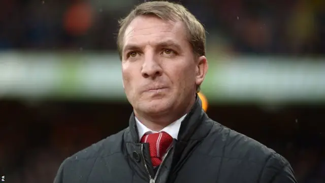 Liverpool manager Brendan Rodgers