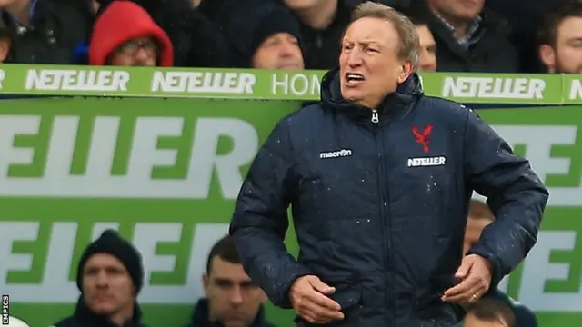 Crystal Palace boss Neil Warnock