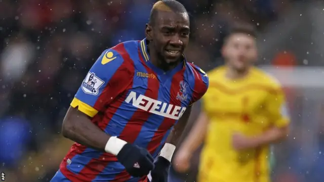 Crystal Palace's Yannick Bolasie