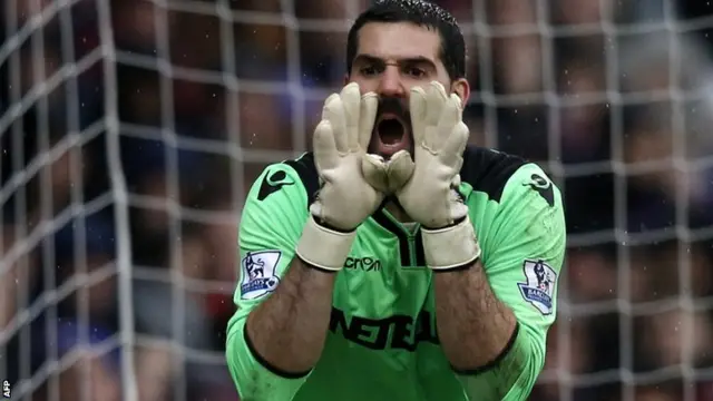 Crystal Palace keeper Julian Speroni