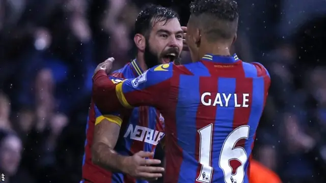 Joe Ledley celebrates