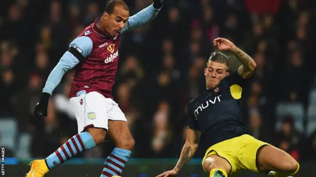 Gabriel Agbonlahor forces a challenge