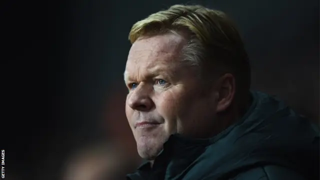 Southampton manager Ronald Koeman