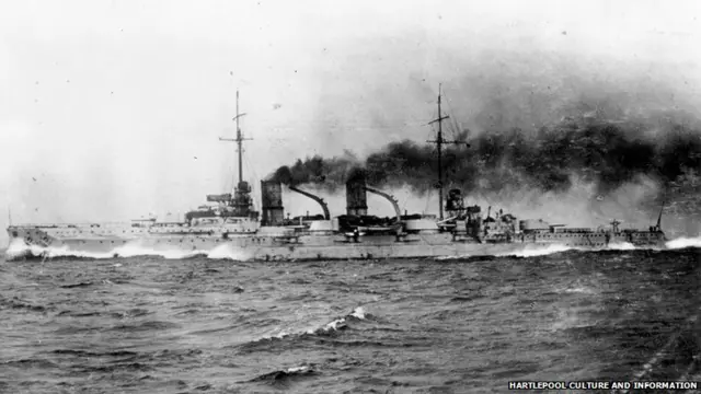 German warship Blucher