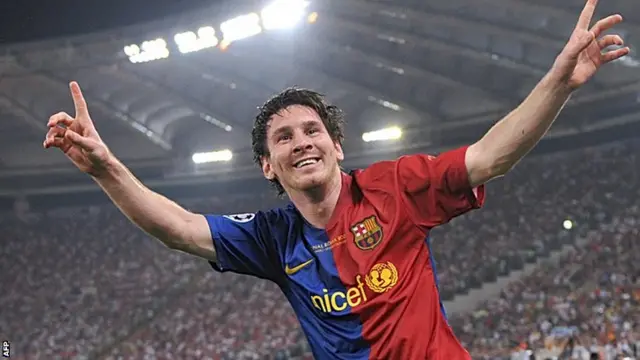 Barcelona forward Lionel Messi