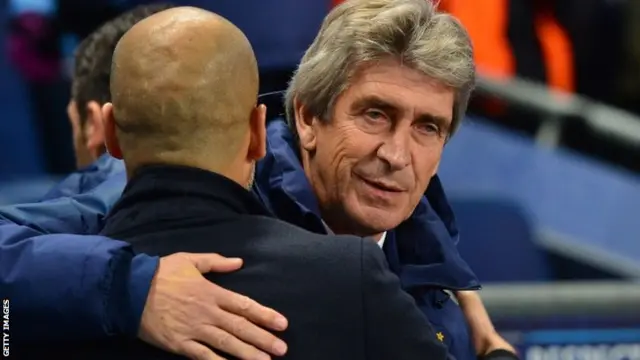 Both managers embrace pre-match