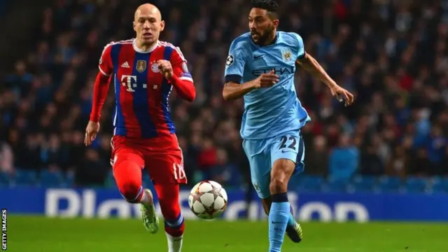 Gael Clichy runs with the ball