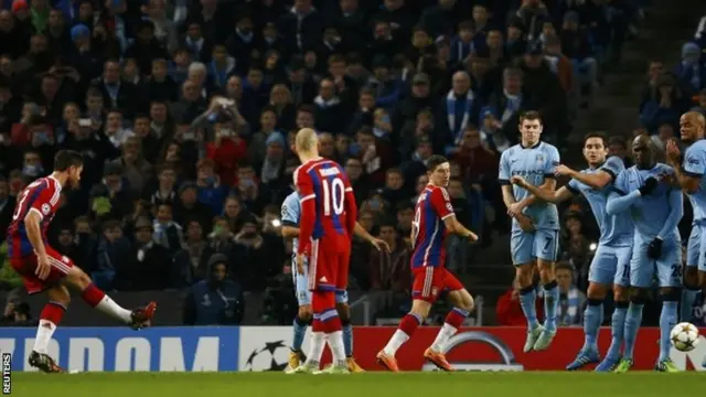 Xabi Alonso scores