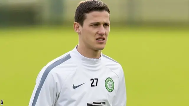 Celtic winger Aleksandar Tonev