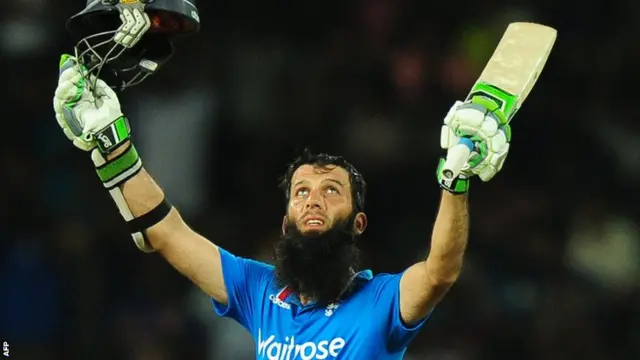 Moeen Ali reaches century against Sri Lanka