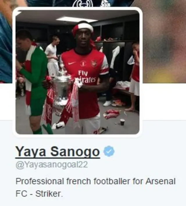 Yaya Sanogo Twitter