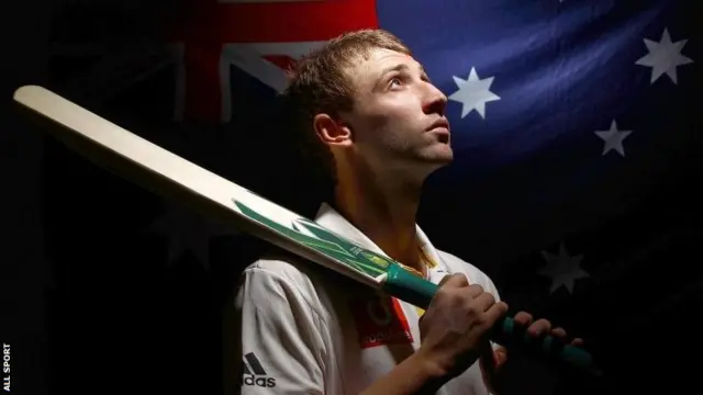 Australian cricketer Phil Hughes (file pic Aug 2010)