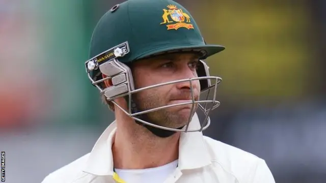 Australia batsman Phillip Hughes