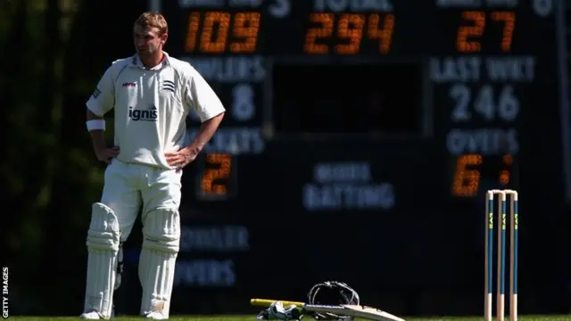 Phillip Hughes playing for Middlesex