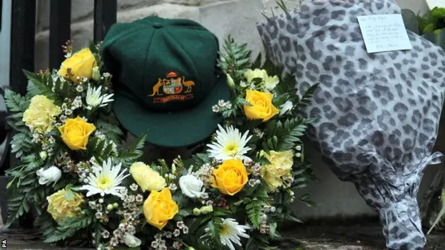 Phillip Hughes tributes at Lord's