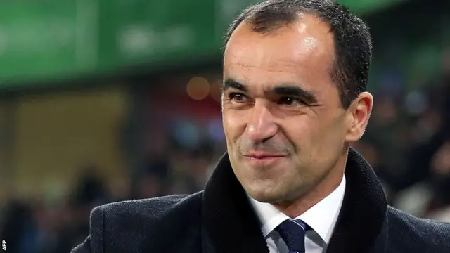 Everton manager Roberto Martinez