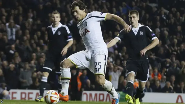 Benjamin Stambouli scores for Tottenham